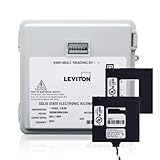 Leviton MO240-1W Outdoor Surface Mount Mechanical Counter 120/208/240V 2P3W 100A with 2 Split Core C