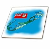 777imagesフラグとマップ – Caribbean – フラグとマップof the British Overseas島TerritoryバミューダとすべてParishes Colored and