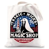 JNIAP Tragic Mick's Magic Shop トートバッグ 悲劇 ミック マジックショップ ギフト 探偵 TVシリーズ ショルダーバッグ, Magic Shop。, 2XL