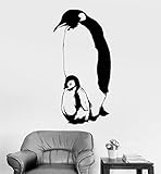Largeビニール壁デカールペンギン動物赤ちゃん子供の部屋ステッカー壁画( ig3395 ) XL 35 in X 70 in