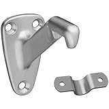 Stanley Hardware V8025 3" Heavy Duty Handrail Bracket in Satin Nickel [並行輸入品]