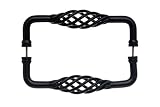 Top Knobs M1243-8 Pair Birdcage Back to Back Door Pull by Top Knobs