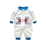 (ビメイゴー) Bmeigo ロンパース ベビー カバーオール ベビースーツ ボディスーツ パジャマ 春秋冬 防寒着 子供服 キッズ 女の子 男の子 満月 出産祝い -10G19