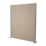 JKプラン アコーディオンパーティション プリティアW135　H160　標準タイプ　ブラウン　zfn-0011-BR