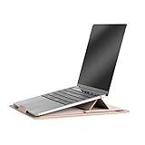 Smaly スタンド付きパソコンケース ベージュ SM-PC01(BE) PCスタンド 薄型