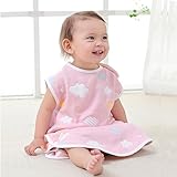 スリーパー 3重 ガーゼスリーパー 安心眠り M40*60cm(0~1歳) ピンク瑞雲