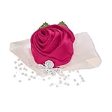 Homyl ９色選べる　結婚式　ブレスレット　手首コサージュ　ブライダルリストコサージュ　手紙　手工芸品 - ６