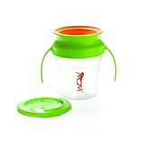 Wow Cup Spill Free 360° Training Cup Green