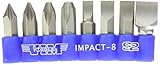 VIM Tools IMPACT-8 Impact Driver Replacement Bit Set