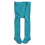 ベビーガールズタイツ新生児から赤ちゃん 服装Tights パンディーストッキング Children Pantyhose (18-24m, 彩ブルー)