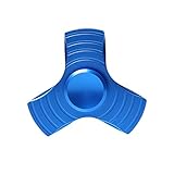 charberry HandスピナーFidget銅ボールデスクフォーカスToy EDC for Kids /大人ホット 6.5*6.5*1cm ブルー Charberry