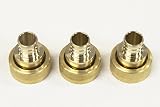 Viega 46414 PureFlow Zero Lead Brass PEX Crimp Supply Adapter with 3/4-Inch by 1 Crimp x Manabloc Su