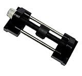 ZSR DIY 研磨 補助具 矯正器 / 彫刻刀 篆刻刀 ノミ カンナ / 手入れ用タオル 付 (A：黒)