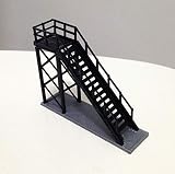 Outland Models 鉄道模型風景 ステーションHOゲージ用の高コマンド/信号プラットフォーム