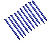 XHBTS タッチスクリーン タッチスクリーン スタイラスペン 10本入り 任天堂 3DS XL 対応 3DS LL (ブルー)