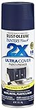 Rust-Oleum 249854 Painter's Touch Multi Purpose Spray Paint 12-Ounce Satin Midnight Blue [並行輸入品]