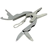多機能プライヤーミニツール 折り畳みプライヤー　プライヤースクリュードライバーキーホルダー
