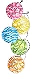 Amscan Round Lantern Patio String Lights with Zebra Print Design, 9-Feet [並行輸入品]