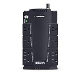 CyberPower 無停電電源装置 (常時商用給電/矩形波出力) 550VA/330W CP550JP