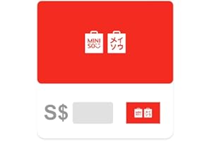 S$10 MINISO Gift Card - Delivered via email