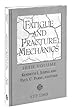 Fatigue and Fracture Mechanics (Astm Special Technical Publication// Stp)