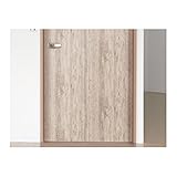 貼ってはがせる! DOOR DECO 室内用ドア装飾シート 粗木 88cm×210cm DOD-01 WH(ホワイト)