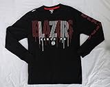 Portland Trailblazersブラック長袖Tシャツ XL ブラック