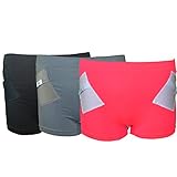 ポケットInnerwear t1d-series Womens Boyshorts Briefs withインスリンポンプポケット、Designed for Diabetics US サイズ: 3L カラー: マルチカラー