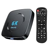 TV Box Android 10.0, 4GB RAM 32GB ROM Allwinner H616 BT5.0 Smart TV Box Set Top Box 6K 3D 2.4G 5G Dual Wifi Android TV Box