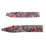 ノーブランド品　ママ　ベビー　赤ちゃん　蝶結び　ヘッドバンド　ヘアバンド　ターバン　カチューシャ　2セット　2色選べる - グレー