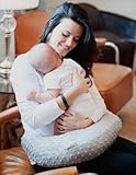 Nursing Pillow Gray Breastfeeding Maternity Twin Support Pillow by Nursing Pillow [並行輸入品]