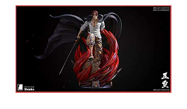 Amazon 未使用ls Studio ワンピース フィギュア シャンクス 海外完成品 検索用 リペイント改造一品物 Pop フィギュア ドール 通販