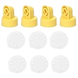 ゴシレ Gosear 4 個入バルブ 6 個入膜交換部品セット看護母用品ポンプ Medela 胸スイングします