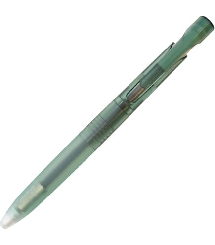 Amazon | ゼブラ 油性ボールペン ブレン 0.5mm 黒インク 透明軸 3本 P