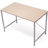 デスク PCデスク パソコンデスク 木製 角丸加工 幅110×奥行60cm ライトナチュラル