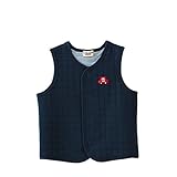 ミキハウス ホットビスケッツ (MIKIHOUSE HOT BISCUITS) ベスト（出産準備・出産祝い・新生児用） 73-5701-975 ﾌﾘｰ70-80cm 紺