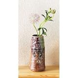 ★ギフト包装承ります★ 南蛮花入　【信楽焼　花器】 　/ お楽しみグッズ(キッチン用品)付きセット