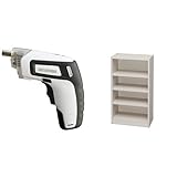 『電動ドライバー 充電式 RD110-W ホワイト』と『ラック スペースフィット 幅50×奥行29×高さ90cm オフホワイト S-SFR9050』のセット