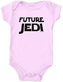 Daft Baby将来Jedi Onesieボディスーツ& Baby On Boardステッカー カラー: ピンク