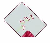 Kit for Kids By Carla Raspberry bloom Reversible Stripe Jersey Blanket by By Carla