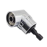 105度曲げドリル　六角ツールアクセサリー　充電式電動ドリル 手動式レンチ ドライバー用チャック ドライバーヘッド 延長卸売変換レンチヘッド