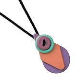 Teething Necklace Nursing Necklace by Babilovlinks - Kara Sorbet - Made in the USA - Baby Teething N