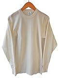 （インデラミルズ）65%コットン　35%ポリ　INDERA MILLS #800 #810 サーマル　Ｔシャツ　(S, ナチュラル) [並行輸入品]