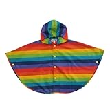 Zazzy Zaps（ザジーザップス） ポンチョ レインボーアカ