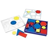 Learning Resources Giant Attribute Blocks In Sorting Tray [並行輸入品]