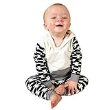 leegor Toddler Boys Girls服装カンガルーポケットパーカートップス+パンツ服セット カラー: ブラック