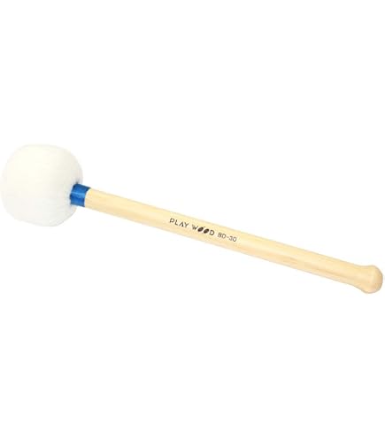 Amazon.co.jp: PLAY WOOD プレイウッド バスドラム・マレット H・レン