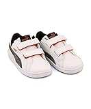 [プーマ] PUMA 女の子 男の子 キッズ ベビー 子供靴 運動靴 通学靴 ベビーシューズ スニーカー スマッシュ デニム 2 V インファント ストラップ SMASH DENIM 2 V INF 