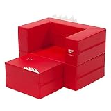 Design Skin Cake Sofa, Red [並行輸入品]