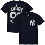 アーロン・Judgeニューヨーク・ヤンキース# 99 MLB Youth Player Tシャツ